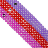 Pink/Red/Purple Jade Round Smooth Beads, Sku#U2512
