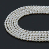 4.5-4.8mm Teardrop Shape Freshwater Pearl Beads, SKu#U2525