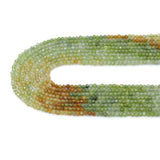 2mm Genuine Green Tourmaline Round Faceted Beads, Sku#U2530