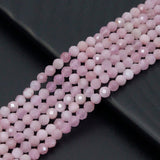 2mm/3mm/4mm Genuine Quality Kunzite Round Faceted Beads, Sku#U2540