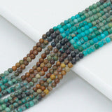 2mm Genuine Chinese Turquoise Round Smooth Beads, Sku#U2543