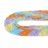 2mm Multicolor CZ Faceted Round Beads, Sku#U2546