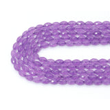 4x6mm/6x9mm/8x12mm Tanzanite Jade Faceted Rice Shape Beads, Sku#U2554