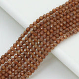 2mm Cubic Zirconia Faceted Round Beads, Sku#U2556