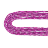 2mm Cubic Zirconia Faceted Round Beads, Sku#U2556