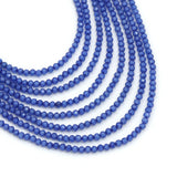 2mm Cubic Zirconia Faceted Round Beads, Sku#U2556