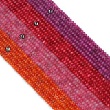 NEW!!!4x6mm Smooth Rondelle Jade Beads, Sku#U2559