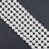 AB Mother of Pearl Round Smooth Beads, Sku#U52