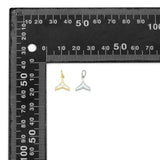 Mother of Pearl Whale Tail Pendant charm, Sku#WL27