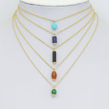 Gemstone Beads Pedant For Necklace Bracelet Jewelry Making Supply, Beads Charm, Sku#Y1063