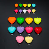 Puffy Glossed Hearts Collection, valentine's day charm, Sku#Y1082