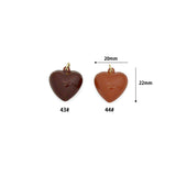 Puffy Glossed Hearts Collection, valentine's day charm, Sku#Y1082