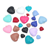 Puffy Glossed Hearts Collection, valentine's day charm, Sku#Y1082