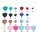 Puffy Glossed Hearts Collection, valentine's day charm, Sku#Y1082