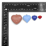 Puffy Glossed Hearts Collection, valentine's day charm, Sku#Y1082