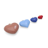 Puffy Glossed Hearts Collection, valentine's day charm, Sku#Y1082