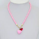 Puffy Glossed Hearts Collection, valentine's day charm, Sku#Y1082