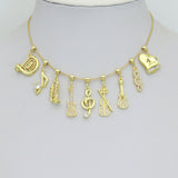 Music Instrument Charm Collection, Music Note charm, Sku#Y1087