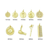 Celesital, Bee, Palm Tree, Angel, Zodiac, Hair Salon Charms, Sku#Y1094