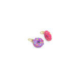 Colorful Enamel Doughnut Collection Pendant, Sku#Y1111