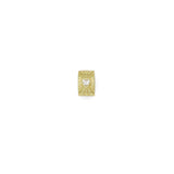 Heart Crystal Sunburst Rectangle Spacer Beads for bracelet necklace making, Sku#Y1114