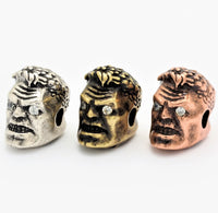 Antique Color Incredible Hulk Bead, Hulk Spacer Beads, Sku#Y176