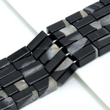 10x20mm Rectangulr Prism Druzy Agate, Sku#YK29