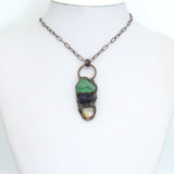 New!!! Natural Green Fluorite Pendant, Sku#YT07