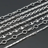 Elegant Link Bracelet Bracelet, Mixed Metal Chain bracelet collection, Sku#ZX235