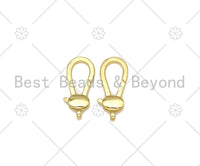 High Quality Oval Lobster Claw Clasp, 18K Gold Filled Simple