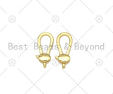 High Quality Oval Lobster Claw Clasp, 18K Gold Filled Simple