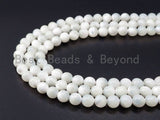 4mm/6mm/8mm/10mm/12mm  Natural White Mother of Pearl,SKU#T1