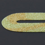 Yellow Cat's Eye Round Faceted Beads, Sku#U1757