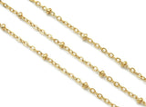 Dainty Ball chain by yard, Wholesale chain LX170