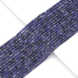3x4mm Sodalite Faceted Rondelle Beads, Sku#U1706