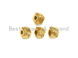 Gold Silver LOVE Infinity FUN Dice Cube Spacer Bead, sku#Z716