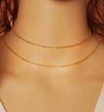 Dainty Satellite Chain Necklace, sku#EF234