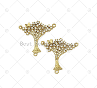 CZ Life Tree Charm, Sku#LK547