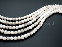 Natural white and Grey Agate beads, 6mm/8mm/10mm/12mm Faceted Round Gemstone beads, White Lace Agate Beads, 15.5inch strand, SKU#U122