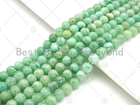 New!!! Natural High Quality Green Quartz Beads, 6mm/10mm/12mm Round Smooth Green Picture Quartz Beads, 15.5'' Full Strand, Sku#U1013