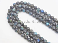 High Quality Natural Smooth Round Labradorite beads, 6mm/8mm/10mm Gemstone beads, Natural Labradorite Beads,15.5inch strand, SKU#U419