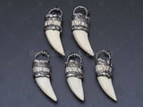 New!!! Cow Horn Shape Pendant, Sku#YT14