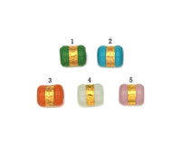 Cat's Eye Large Hole Spacer Beads, Sku#LX22