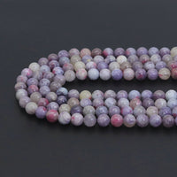 Genuine Pink Tourmaline Round Smooth Beads, Sku#U1863