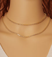 Diamond Gold CZ Adjustable Necklace,sku#JL162