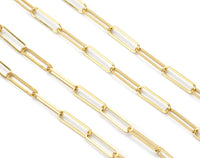 Long link Paperclip Chain Yard, sku#LS37