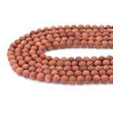 Matt Goldstone Round Smooth Beads, Sku#U1787