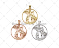 Giraffe Charm, Sku#Y593