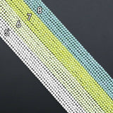 NEW!!! 3mm Icy CZ Round Faceted Beads, Sku#U2041