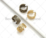 Cross Chunky Adjustable Ring, Sku#Y412